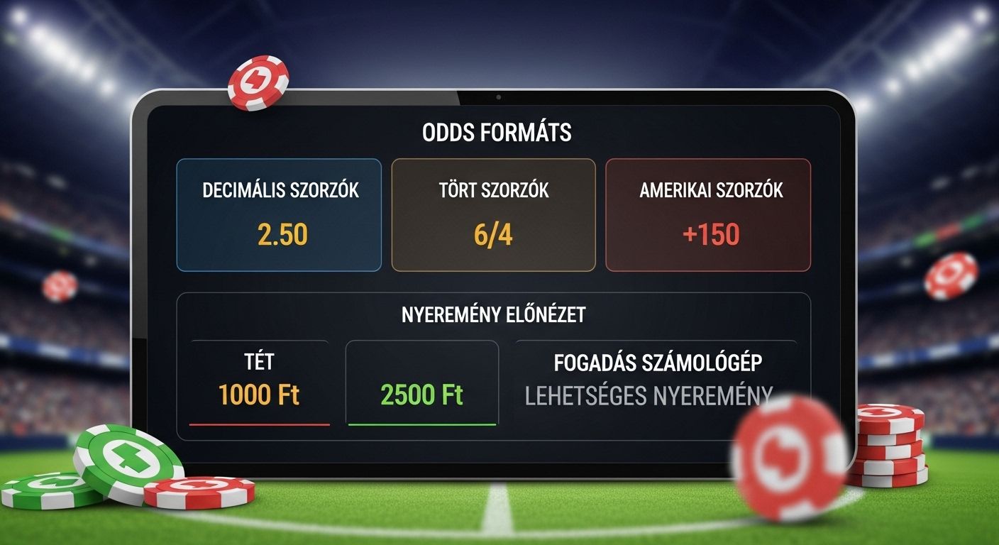 Odds formátumok mobile betting