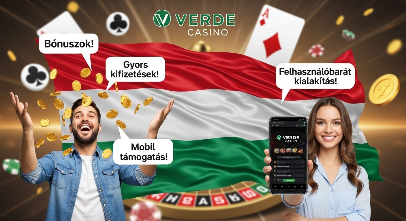 Az itteni játék előnyei verde casino app